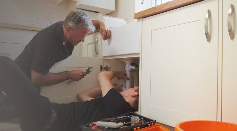 Professional burst pipe repair services in Sidon, MS